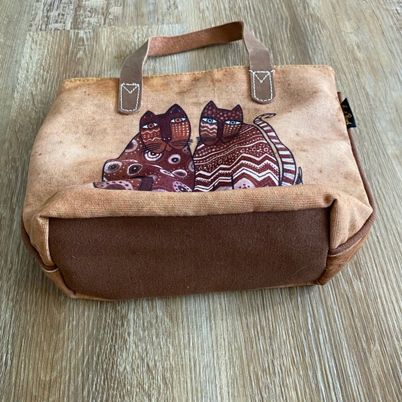 Laurel Burch Cats Sedona Felines Tote - Picture 8 of 10